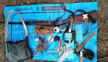 Пожилой браконьер задержан в результате рейда в национальном парке Западного Таиланда