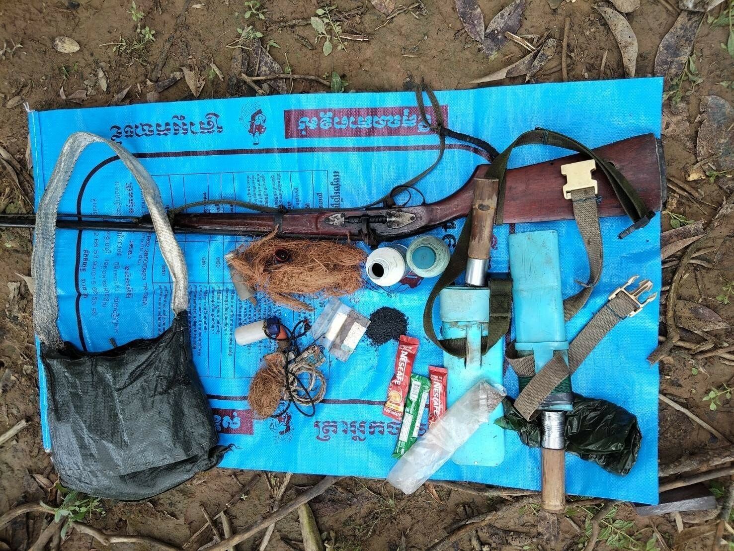 Пожилой браконьер задержан в результате рейда в национальном парке Западного Таиланда