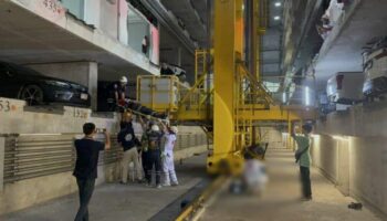 Пожилой рыбак упал в шахту лифта автостоянки Паттайи