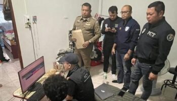 Полиция разрушила сети азартных игр в Бурираме, которые обрабатывают 1,8 миллиона бат в месяц