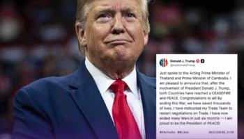Президент США Трамп похвалил роль Таиланда в прекращении огня, распорядился возобновить двусторонние торговые переговоры