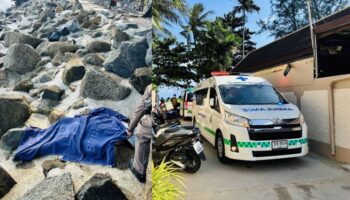 Престарелый иностранец утонул на пляже Банг-Тао