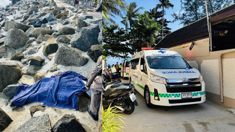 Престарелый иностранец утонул на пляже Банг-Тао