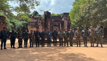 Сильный туристический поток после reopening храма после переговоров по безопасности на фоне напряженности на тайско-камбоджийской границе