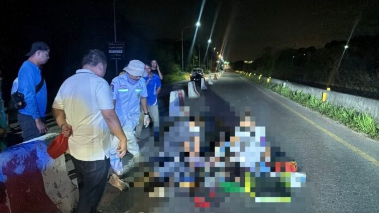 Смертельная авария вызывает гнев по поводу «убийственных» дорожных работ в Паттайе