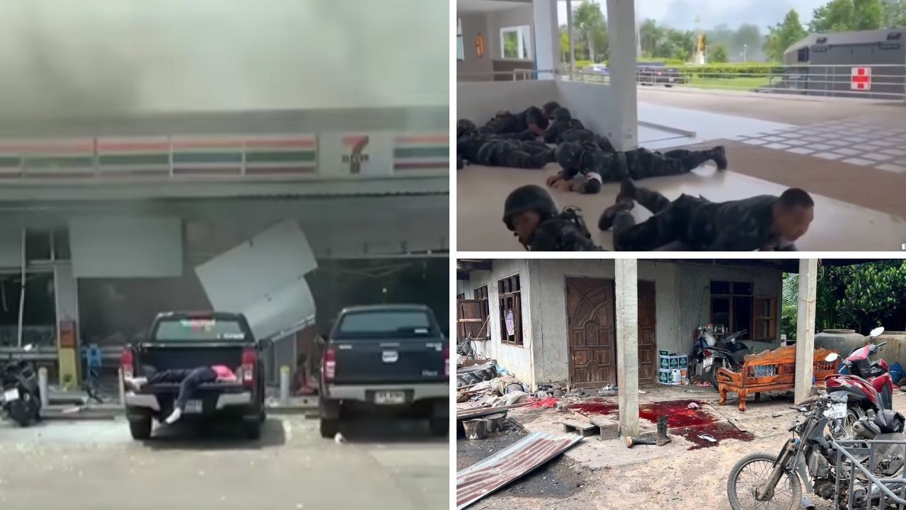 Смертоносное столкновение вспыхнуло между Таиландом и Камбоджей (видео)