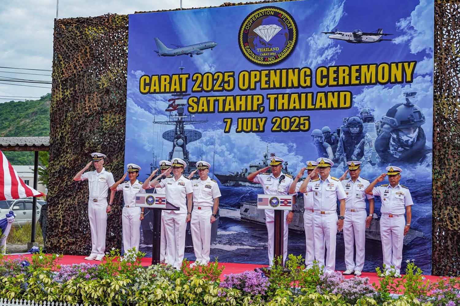 США, Тайланд, Канада проводят учения в заливе