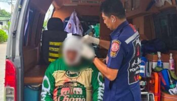 Таец нападает на любовника жены своего друга, поймав их в постели