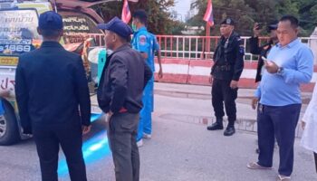 Таец пытается совершить самоотравление на границе из-за штрафа в 10000 бат