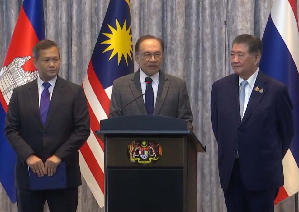 Таиланд и Камбоджа выражают приверженность миру на мирных переговорах по прекращению огня АСЕАН, проходящих в Малайзии