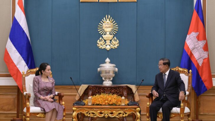 Тайланд осуждает Камбоджу за вмешательство и споры по поводу карты границы