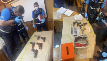 Тайская полиция нацелилась на троих подозреваемых в связи с делом о 25 огнестрельном оружии, отправленных в Москву