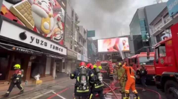 Тайский спа-салон в Бангкоке сгорел в результате утреннего пожара