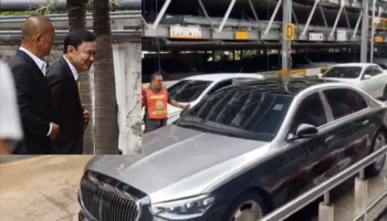 Таксин появляется в суде по делу о lèse-majesté и компьютерных преступлениях на фоне сильной поддержки со стороны последователей