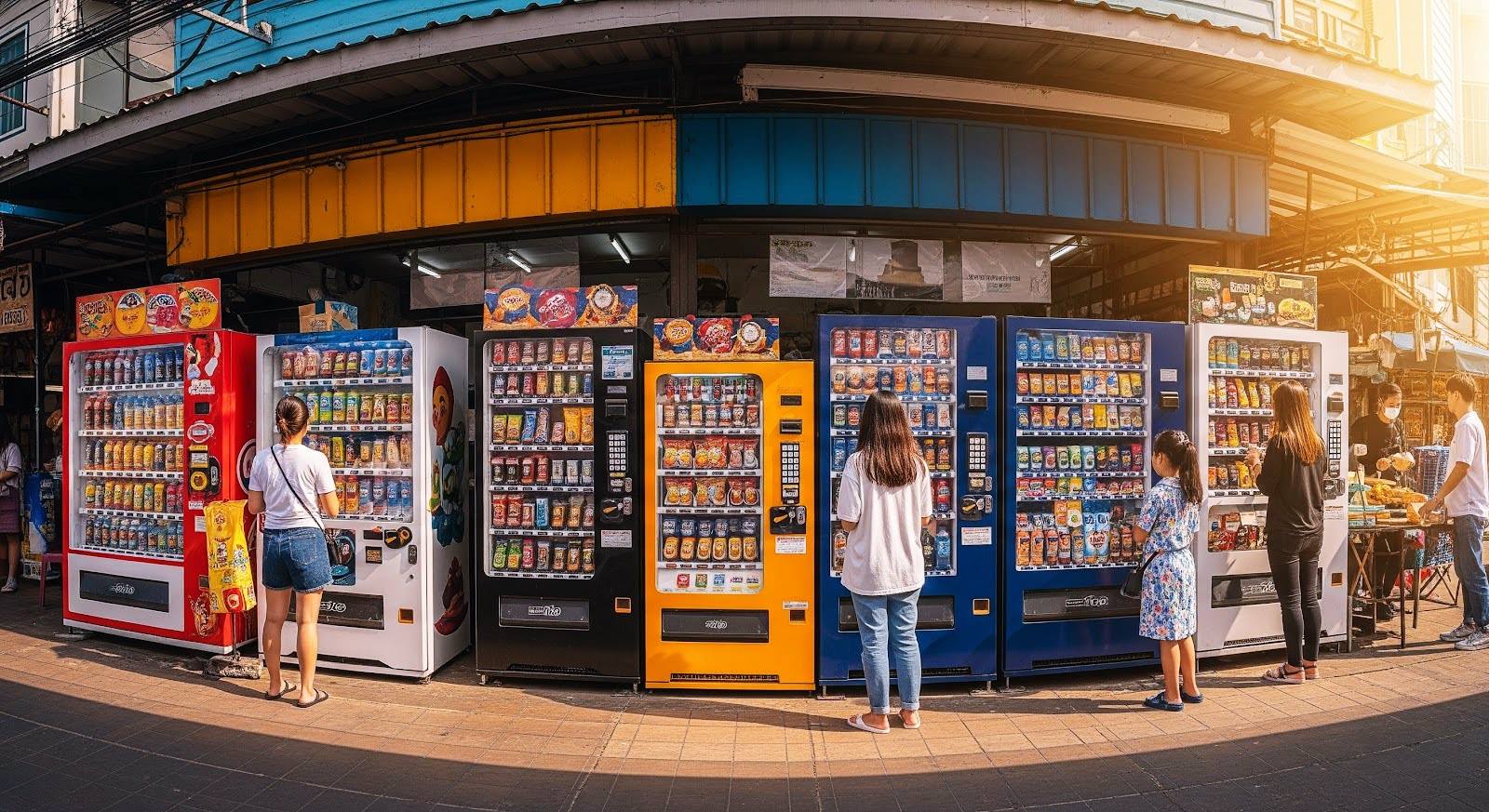 Торговые автоматы процветают в Таиланде на фоне изменяющихся потребительских трендов