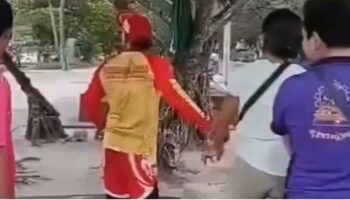 Трансгендерный вор пойман после того, как вырвал браслет у иностранного туриста на Пхукете