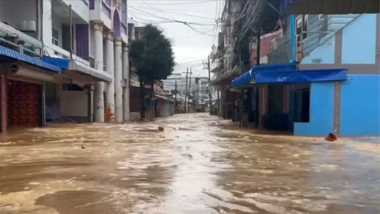 Чiang Rai объявляет красный уровень тревоги на фоне severe flooding crisis (видео)