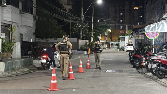 Шумные гонки на мотоциклах кувейтской молодежи нарушают спокойствие на Соі Йенсабай в Паттайе