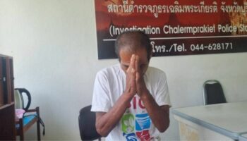 Экс-монах арестован за кражу 18,000 бат из ящика для пожертвований