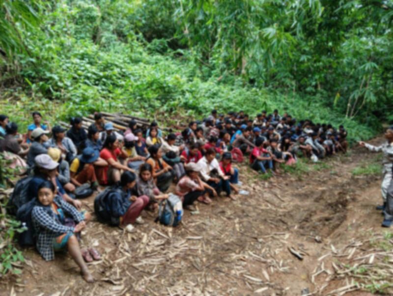 100 граждан Мьянмы арестовано за незаконный въезд в Таиланд