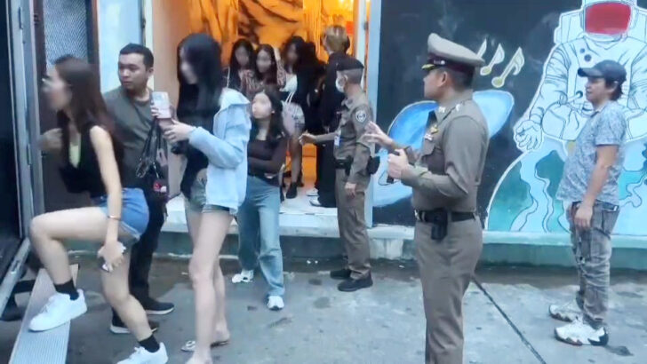 Бангкокская полиция закрыла незаконный караоке-бар, 41 гражданин Мьянмы задержан за употребление наркотиков