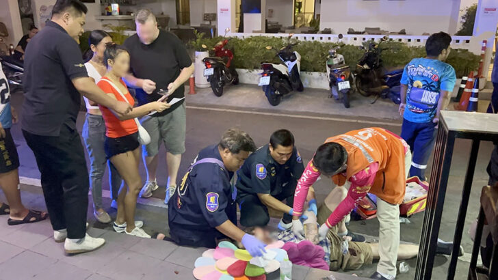 Британский турист получил перелом руки после столкновения в баре в Паттайе