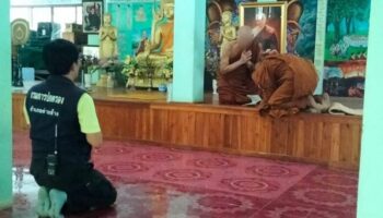 В Супханбури в результате борьбы с наркотиками монахи лишены сана и задержаны