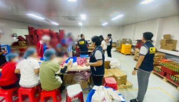 В Тайланде закрыта красивая фабрика, управляемая китайцами, 230 тысяч предметов изъято