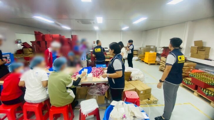 В Тайланде закрыта красивая фабрика, управляемая китайцами, 230 тысяч предметов изъято