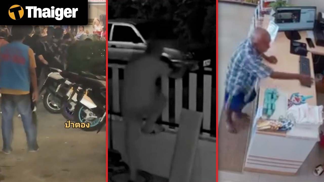 Видеоновости Таиланда | Почти 20 иностранцев напали на владельца магазина в Таиланде из-за спора о аренде, британец вандалит дом женщины в Паттайе