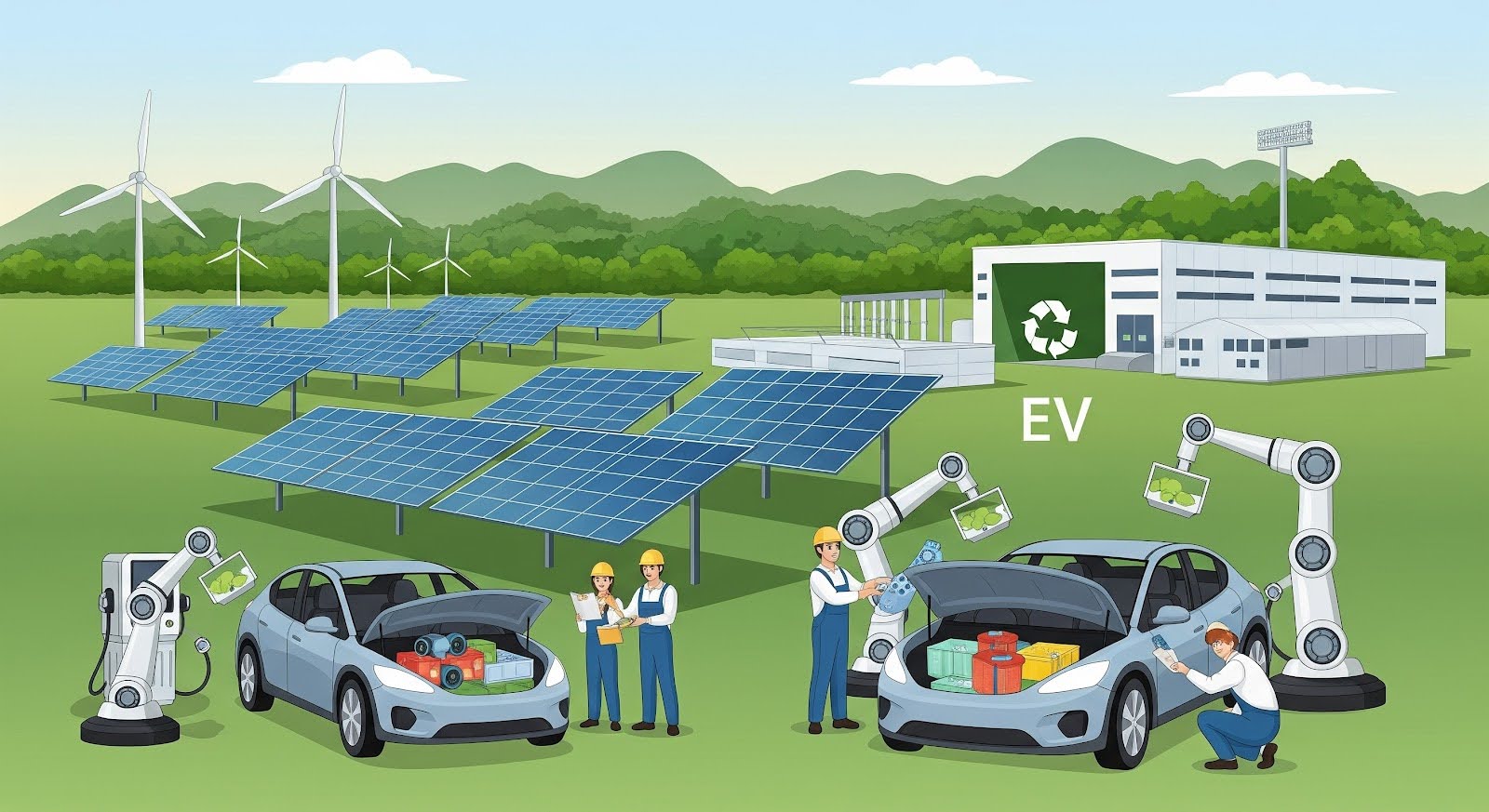 Декарбонизация производства электромобилей: Путь к устойчивой мобильности в Таиланде