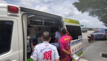 ЗBuzzed и задыхающийся: Укус пчелы отправляет мотоциклиста в отделение неотложной помощи Паттаи