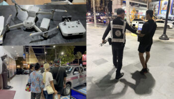 Запрет дронов захватил ничего не подозревающего шведского туриста в Паттайе