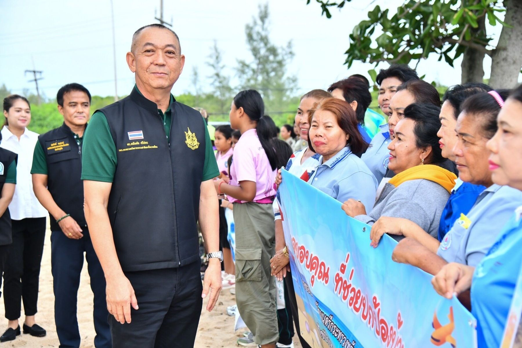 Запущен проект песчаного ограждения на Пхукете для борьбы с эрозией побережья