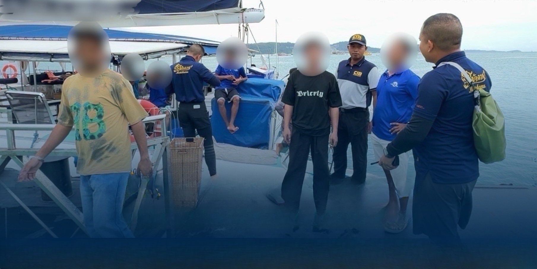 Индийские повара задержаны за незаконную работу на роскошной лодке в Пхукете