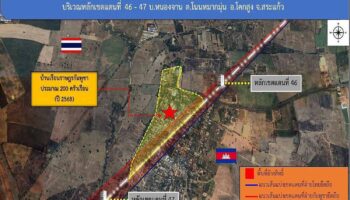 Камбоджа использует гражданских лиц для вторжения на территорию Таиланда, сообщает тайская армия