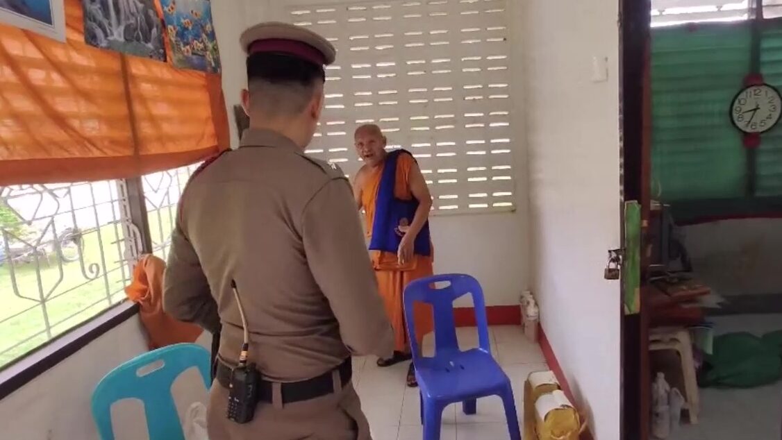 Кража в храме в Удона Тхани: украдено 6,500 бат