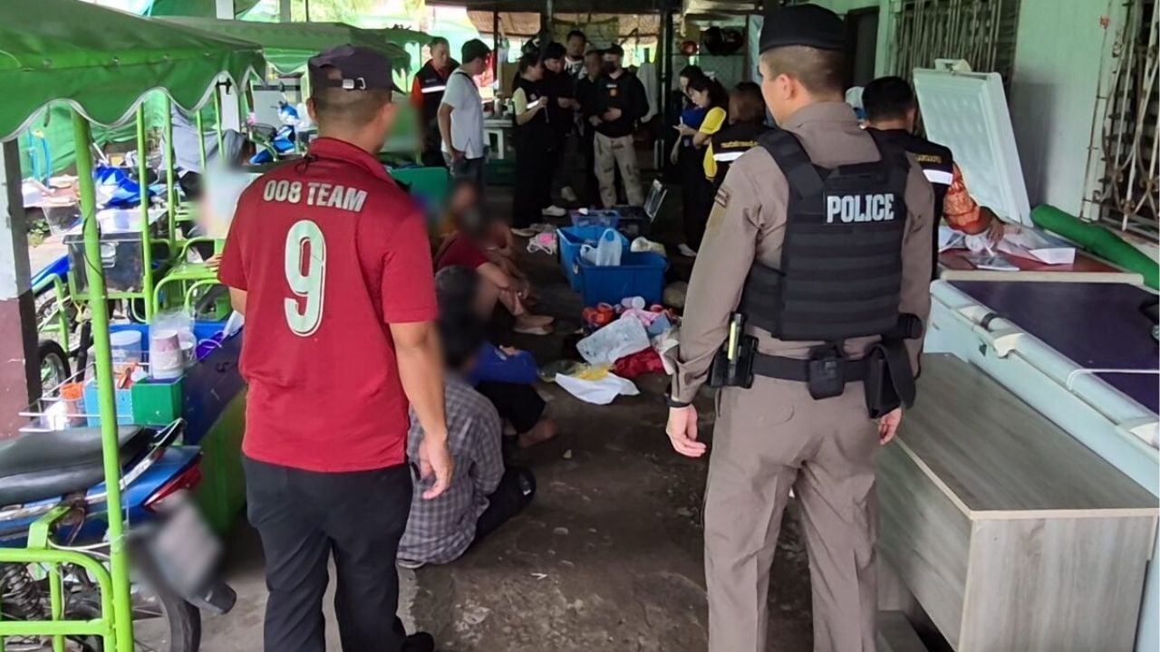 Ледяное мороженое: Продавцы из Камбоджи пойманы в Удонтхани