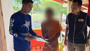 Монах арестован в Чантабури за мошенничество с колл-центром в Пойпете