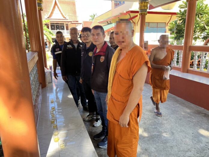 Монахи разжалованы после тестов на наркотики в храмах Тафан Хин