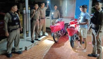 Мужчина арестован в Бангкоке за транспортировку украденных мотоциклов