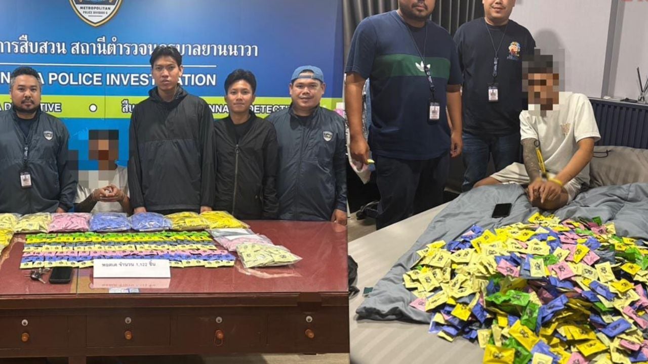 Мужчина арестован в Патум Тхани за продажу подов для электронных сигарет с кетамином