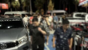 Операция против ростовщиков в Паттайе, арестованы 26 граждан Китая