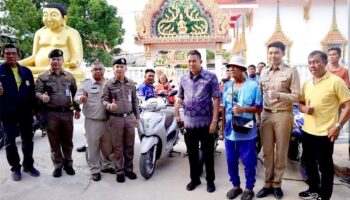 Паттайя начинает преследование автомобилей на Кох Ларне с наклейками