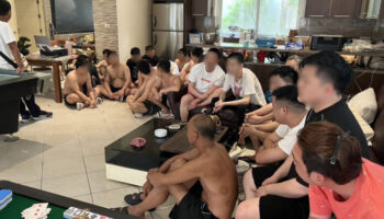 Полиция арестовала 26 китайцев в организации ростовщиков в роскошной вилле Паттайи