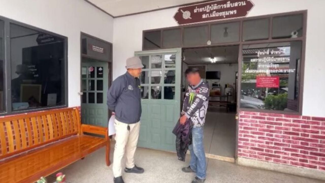 Пьяный мужчина на станции Чумпхон арестован по обвинению в нападении в Краби