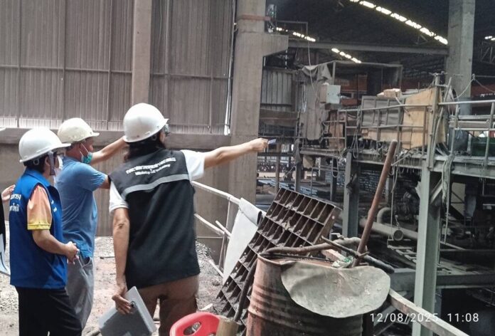 Смертельный несчастный случай на сталелитейном заводе в Прачине Бури унес жизнь рабочего