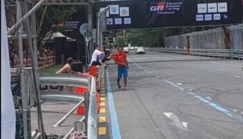 Таец был спасен в драме на ипподроме в Пхукете (видео)