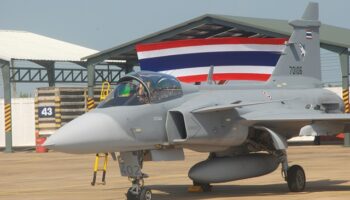 Таиланд одобрил покупку четырех современных шведских истребителей Gripen.