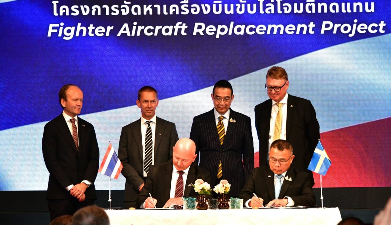 Таиланд подписал сделку на покупку истребителей Gripen со Швецией